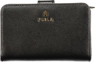 Furla Black Leather Women Womens Wallet