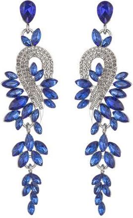 Eye Candy Los Angeles Gardena Drao Statement Earrings in Blue at Nordstrom Rack