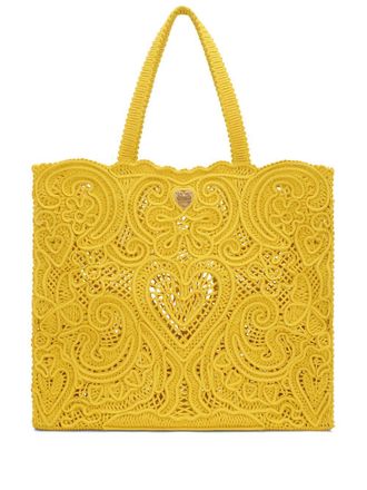 Dolce & Gabbana Borsa tote Beatrice - Giallo