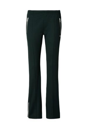 Lacoste Flared Hem Zipper Accents Straight-Leg Pants