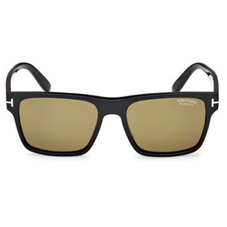 Tom Ford Sunglasses Ft1205 01 H Calder Black/Brown Men Polarized