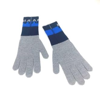 Louis Vuitton Pre-owned Accessories, male, Gray, Size: ONE SIZE Pre-owned Wool Gloves