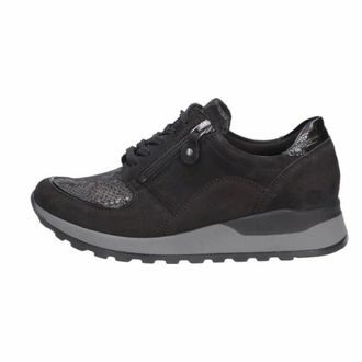Waldl&auml;ufer Veterschoen - Dames - Schoenen - Zwart - Maat: 38 1/2 EU Leer