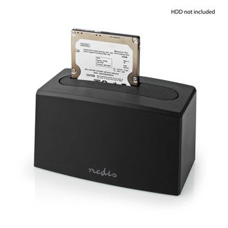Nedis Estacion De Acoplamiento De Disco Duro Usb 32 Gen1 Usb Tipo A 1 Disco 25 35 - Usb 32 Gen1 Acoplamiento Escritorio