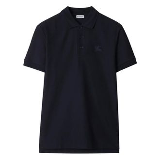 Burberry Polo Shirts, male, Blue, Size: S Eddie Polo Shirt