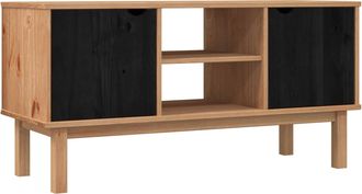 vidaXL Soporte De Tv Otta 113,5 X 43 X 57 Cm Negro Vidaxl