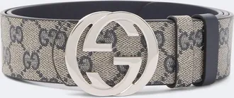 Gucci Cintur&oacute;n reversible de lona GG