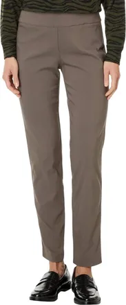 Elliott Lauren Ankle Pants With Back Slit In Toast