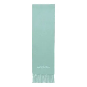 Acne Studios Bufanda de lana de alpaca de pelo largo - Accessories - unisex - Verde - ONE SIZE