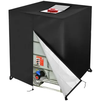 OEM Copertura Per Serbatoio DAcqua Ibc Da 1000 Litri, Copertura Per Contenitore Di Acqua Piovana Con Cerniera, Antivento, Resistente Ai Raggi Uv, Resisten