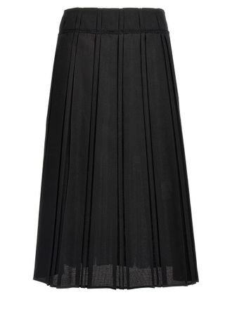 Jil Sander Pleated Skirt