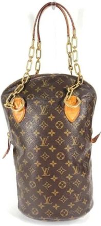 Louis Vuitton Pre-owned Fabric louis-vuitton-bags - Dames - Vintage Handtas - Bruin - ONE Size - Vintage