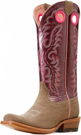 Ariat Womens Futurity Boon Smokey Roughout Western Boot