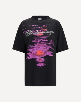 Balenciaga Printed cotton T-shirt Female XS