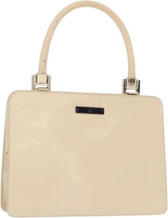 Gucci Pre-owned Handbags, female, Beige, Size: ONE SIZE Pre-owned Coated Canvas Handbag
