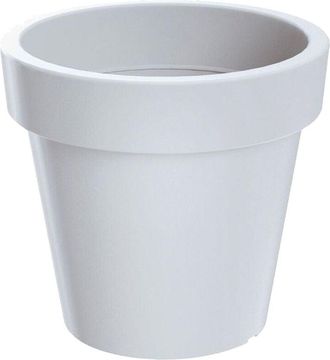 Prosperplast Maceta LEXO ROUND 212L., dimensiones (mm) 800x800x740, color Blanco