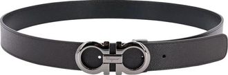 Ferragamo Reversible Gancini Belt - Heren - Riemen - Bruin - 115 CM - Leer - Accessoires