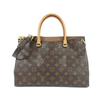 Louis Vuitton Pre-owned Coated Canvas Handbag - Dames - Vintage Handtas - Bruin - ONE Size - Vintage