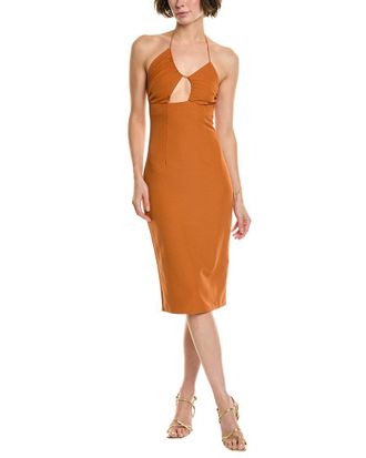 Rare London Strappy Midi Dress