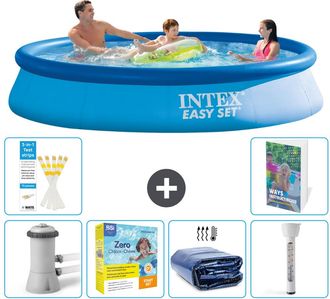 Intex Piscina Easy Set Redonda - 366x76 Cm - 7-piezas S184
