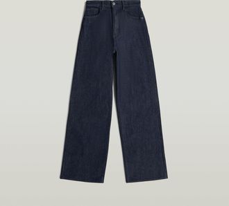 G-Star Deck 2.0 High Loose Jeans - Donkerblauw - Dames
