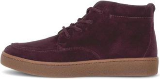Gabor 8042.02 Sportieve Veterlaars - Dames - Veterlaarzen - Rood - 39 1/2 EU - Leer - Schoenen