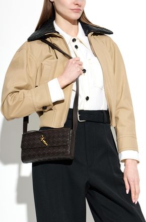 Bottega Veneta Shoulder Bag Andiamo Mini, Womens, Brown