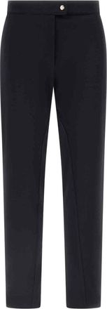 Herno Technische stretchstof broek - Dames - Slim Fit Broeken - Zwart - XS - Broeken