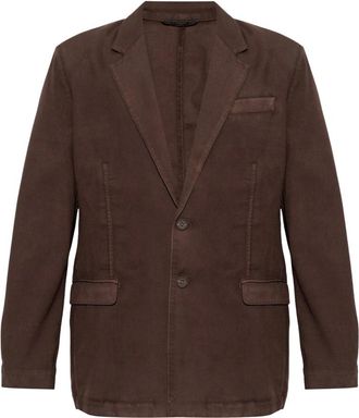 Diesel J-Creed-Aecb Wol Blazer - Heren - Blazers - Bruin - 2XL - Wol - Jassen