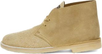 Clarks Enkellaarsjes - Heren - Enkellaarsjes - Beige - 44 1/2 EU - Su&egrave;de - Schoenen