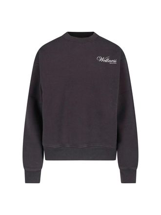 Sporty & Rich Brown Soho Cotton Crewneck Sweatshirt