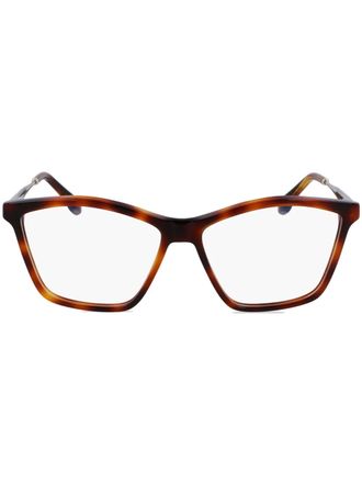 Victoria Beckham cat-eye glasses - Brown
