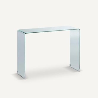 AM.PM Console in gehard glas Cristalline