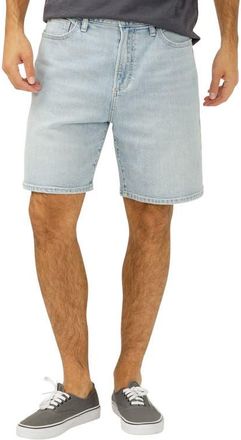 Silver Jeans Co Relaxed Denim Shorts in Antibes at Nordstrom, Size 32