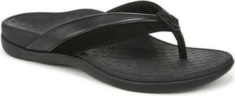Vionic Shore Flip Flop in Black at Nordstrom, Size 11