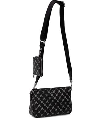 Joop Cortina Jasmina crossbodytas met logo-jacquard - Zwart