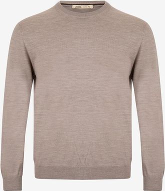 Maurizio Baldassari Pullover mit Rundhalsausschnitt aus Schurwolle und Kaschmir