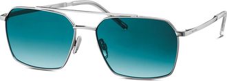 Marc O'Polo 505119 01 Mens Sunglasses Silver Size 59