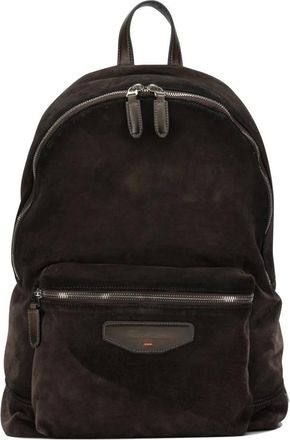 Santoni Zaino Casual in Camoscio - - Bags - unisex - Marrone - ONE SIZE