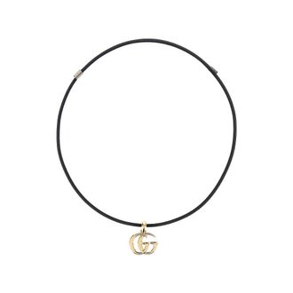 Gucci GG Marmont magnetic cord necklace Woman One Size