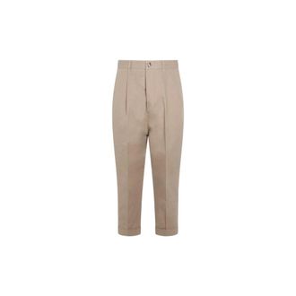 Ami Pantaloni Carrot - - Trousers - Uomo - Beige - S
