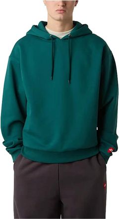 The North Face Red Box Hoodie - Heren - Sportshirts - Groen - XL - Katoen - Fitness
