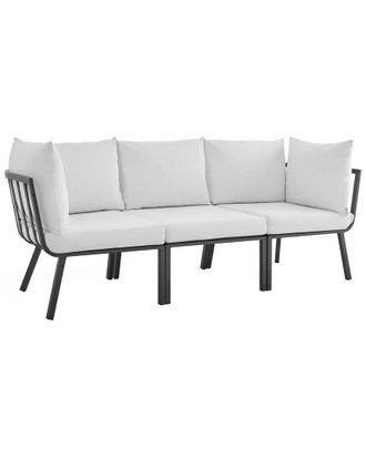 ModWay Riverside 3-Piece Outdoor Patio Sectional Sofa Set