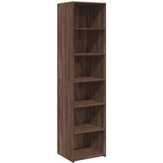 vidaXL Credenza Rovere Marrone 45x41x185 cm in Legno Multistrato - Vidaxl