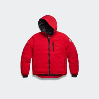 Canada Goose Manteau &agrave; capuchon Lodge (Hommes, Atlantic Nvy, TTTG)