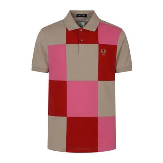 Comme Des Gar&ccedil;ons Polo Shirts, male, Beige, Size: S T-Shirt Knit