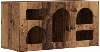 vidaXL TV Cabinet Old Wood 80 x 35 x 40 cm Engineered Wood vidaXL