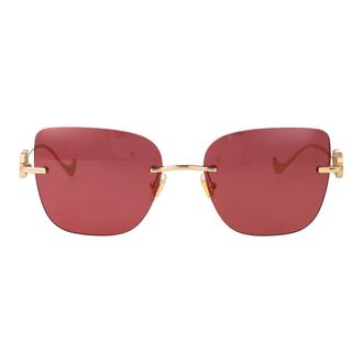 Valentino Garavani Sunglasses, female, Yellow, Size: 54 MM VLogo Signature 54mm Square Sunglasses
