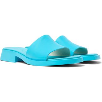 Camper Dana Slide Sandal in Turquiose Aqua at Nordstrom Rack, Size 38