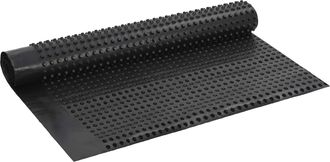 vidaXL Hoja De Drenaje Acanalada Negro 1 X 10 M Hdpe Vidaxl